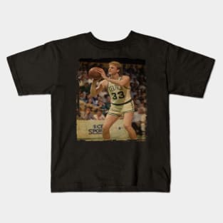 Larry Bird Celtics Vintage Kids T-Shirt